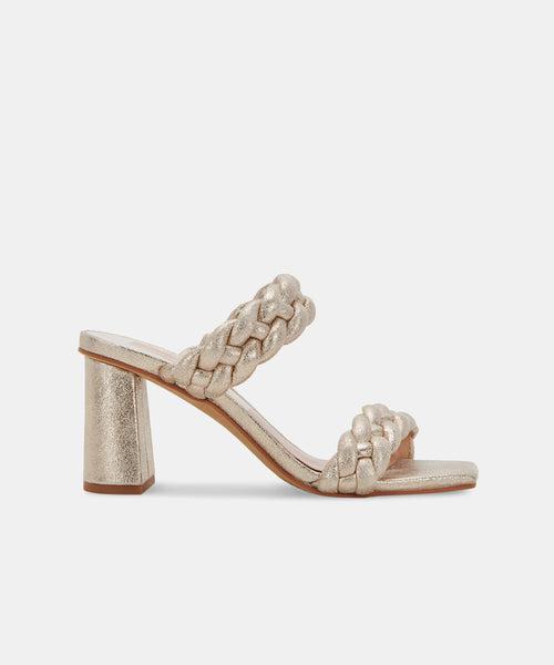 Paily Heel - Light Gold