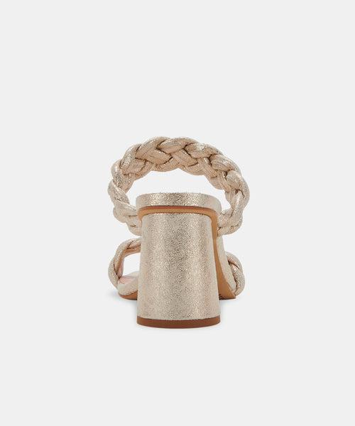 Paily Heel - Light Gold