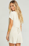 Glenn Clean Linen Romper