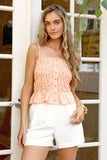 Traci Trouser Shorts - White