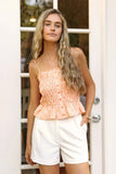 Traci Trouser Shorts - White