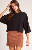 Touching The Art Wide Sleeve Blouse