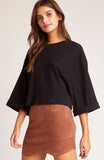 Touching The Art Wide Sleeve Blouse
