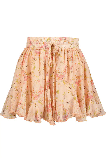 Cindy Crop Exposed Fly Button Fly - Say Anything Distressed