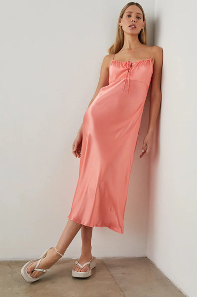 Laramie Dress - Coral