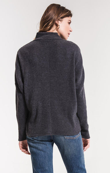 The Mock Neck Waffle Thermal