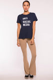 Anti Social Media Loose Tee