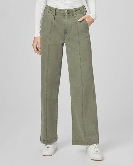 Charley Pleated Cuff Utility Pant - Washed Charcoal
