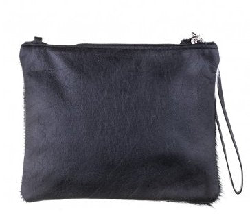 Vash Mickey Black + White Clutch - Back View
