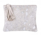Vash Mickey Silver Clutch - Front View