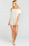 Nadia Overalls - Nevada Stripe Flux