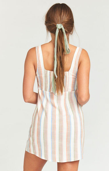 Cora Dress Shorebert Stripe